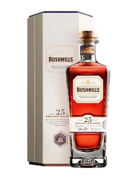 Bushmills 25 Year Old: Hương Vị Đỉnh Cao Từ Truyền Thống Lâu Đời