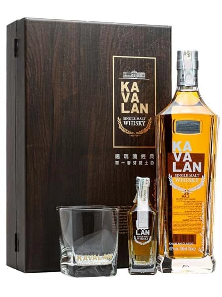 RƯỢU WHISKY ĐÀI LOAN KAVALAN CLASSIC - HỘP QUÀ TẾT 2024